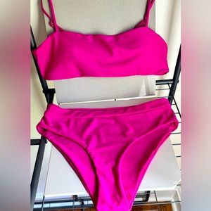Women’s size Large magenta bikini from Shein brand. Never worn